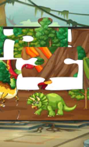 puzzles de dinosaurios juegos para niños de 3 años 4