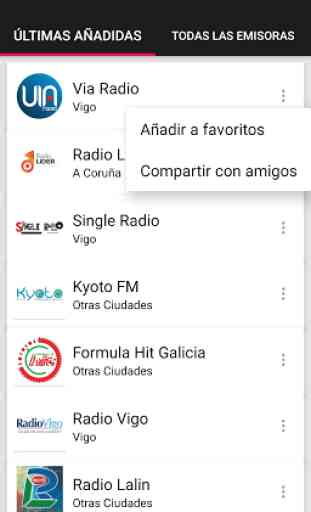 Radios de Galicia - España 2