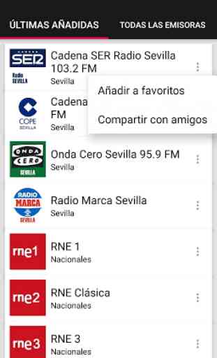 Radios de Sevilla - España 2