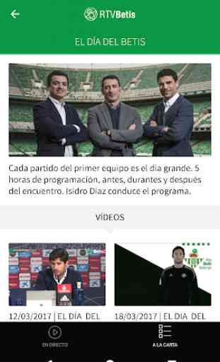RTV Betis - App Oficial 4