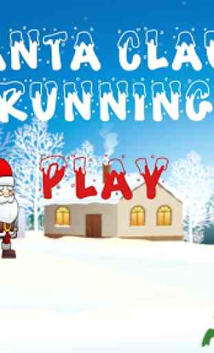Santa Claus Running 1