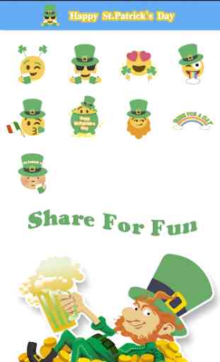 St. Patrick Day Emoji Sticker 2