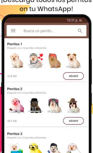 Stickers del Perrito Triste para WhatsApp  2
