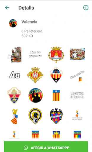 Stickers valencianistes per a Whatsapp 3
