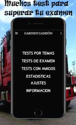 Test para el Carnet de Camión , permiso C 1