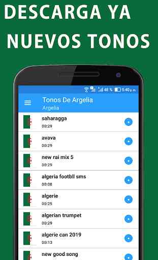 Tonos De llamada Argelia 1