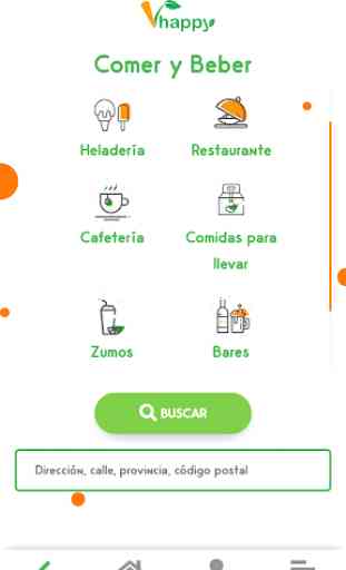 VHappy Buscador Vegano,Vegetariano & Eco en España 2