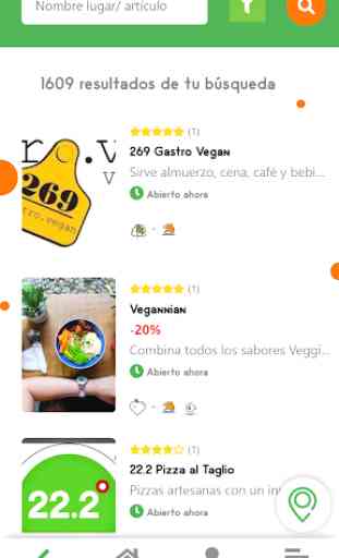VHappy Buscador Vegano,Vegetariano & Eco en España 3