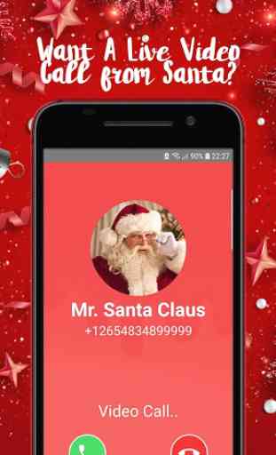 Video Call From Santa Claus & Chat (Simulator) 1