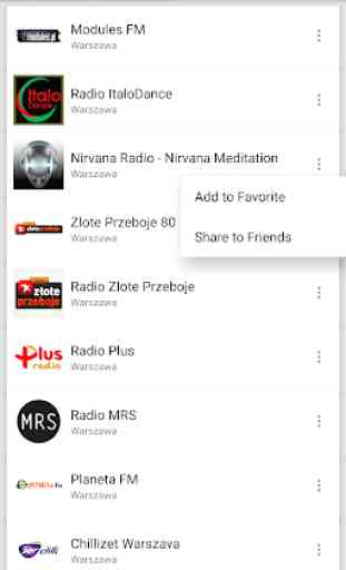 Warsaw Radio Stations - Poland 2