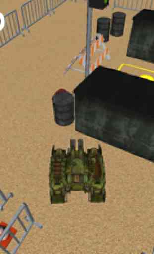 3D RC tanque de ejército Escuela Estacionamiento y simulador de conductor 2