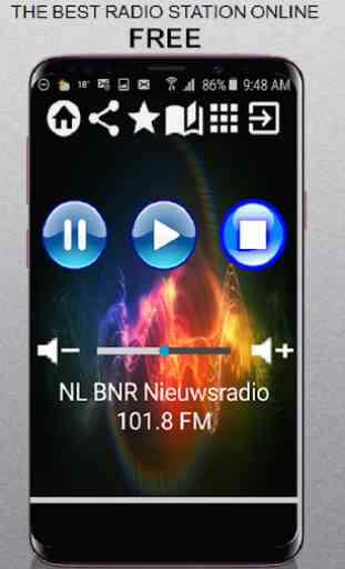 NL BNR News Radio 101.8 FM App Radio en línea grat 1