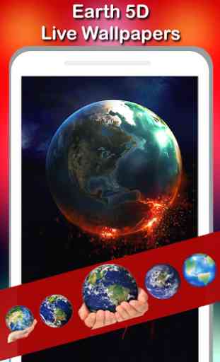 5D Earth Live Wallpaper 1