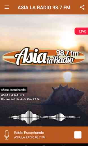 Asia la Radio 98.7 FM 1