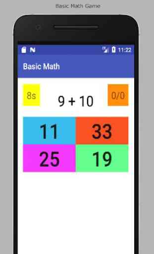 Basic Math Game 2