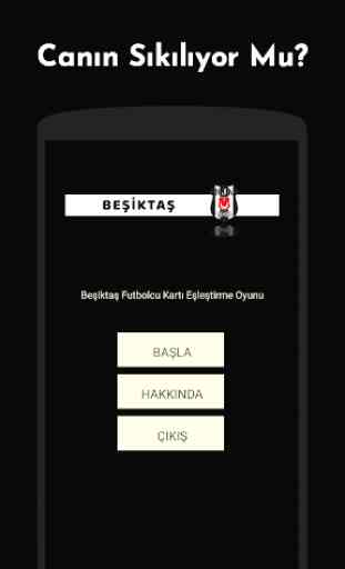 Beşiktaş Futbolcu Kart Eşleştirme Oyunu 1