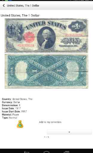 Billetes de Estados Unidos 3