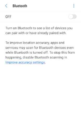 Bluetooth Settings Shortcut 1