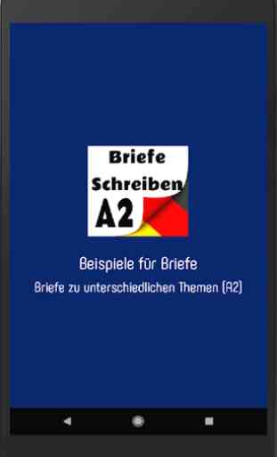 Brief Schreiben A2 Deutsch 3