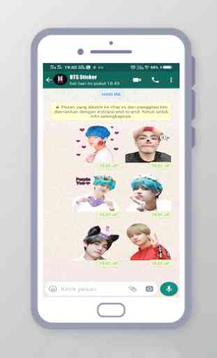 BTS WAStickerApps - BTS Sticker for Whatsapp 1