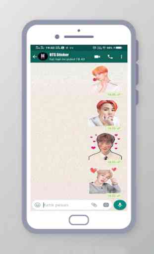 BTS WAStickerApps - BTS Sticker for Whatsapp 4