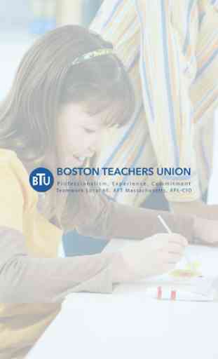 BTU Boston Teachers Union Building Rep App 1
