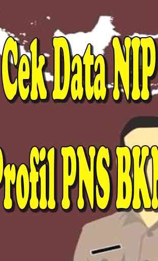 Cara Cek Data NIP dan Profil PNS BKN Updete 1