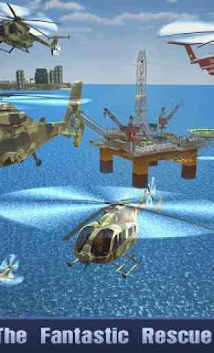 Carga De Helicópteros En Mar 3