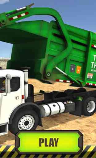 Conductor de camión volquete de basura 2020 1