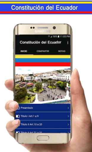 Constitución del  Ecuador 1