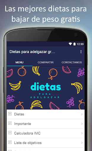Dietas para adelgazar gratis en español 1
