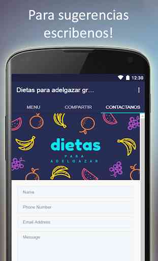Dietas para adelgazar gratis en español 3