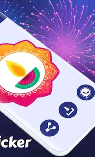 Diwali Stickers For WA, diwali wishes, stickers 3