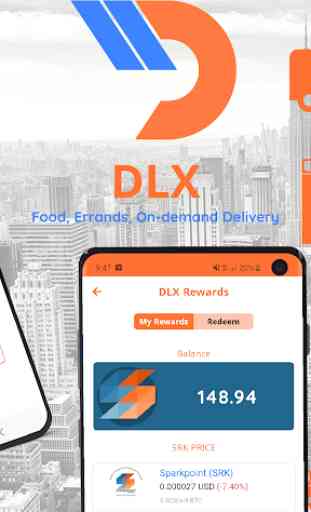 DLX - Food, Errands, On-demand Delivery 2
