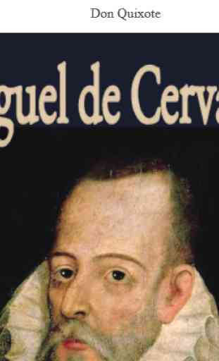 Don Quixote, by Miguel de Cervantes 4