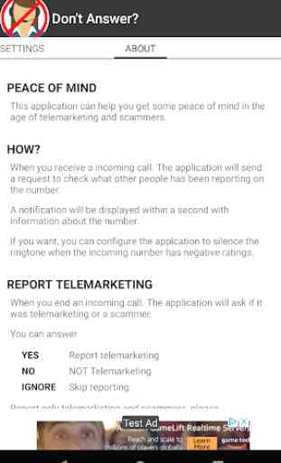 Don't Answer? - Stop telemarketing! 3