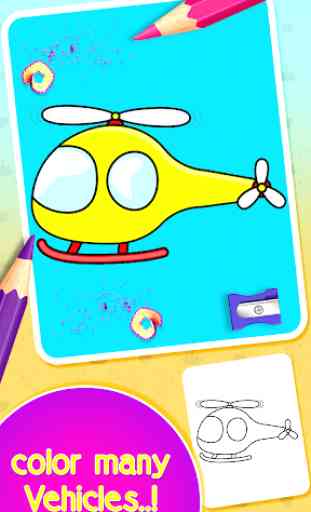 Drawing and Coloring Book Game 3