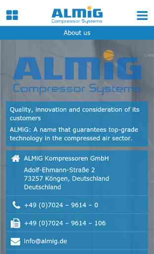 Druckluft Rechner von ALMiG 4