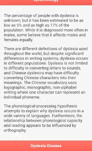 Dyslexia Disease 1