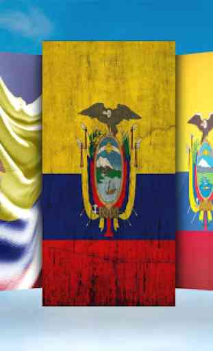 Ecuador Flag Wallpaper 2