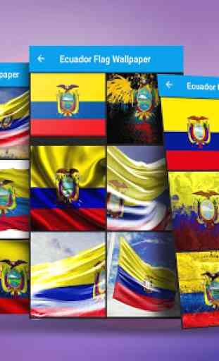 Ecuador Flag Wallpaper 3