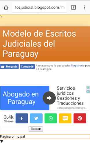 Escritos Judicial Paraguay 1
