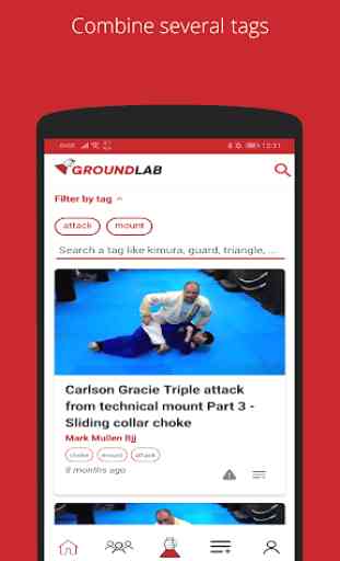 GroundLab - BJJ and Ground Art learning platform 2