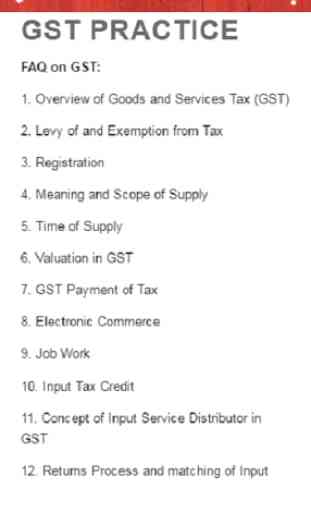 GST Act Rules Practice India 3