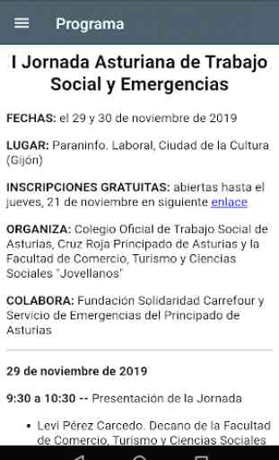 I Jornada Asturiana Trabajo Social y Emergencias 3
