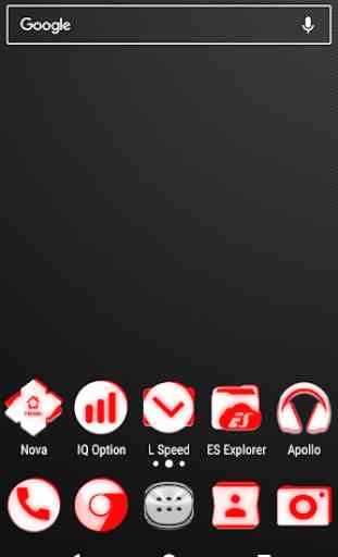 Inverted White and Red Icon Pack ✨Free✨ 1