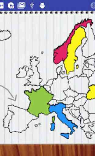 Juego del Mapa de Europa 2