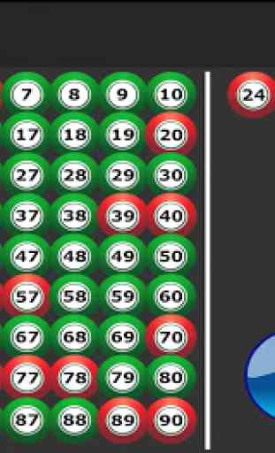 Jugar al BingO - Números del Bingo. 1
