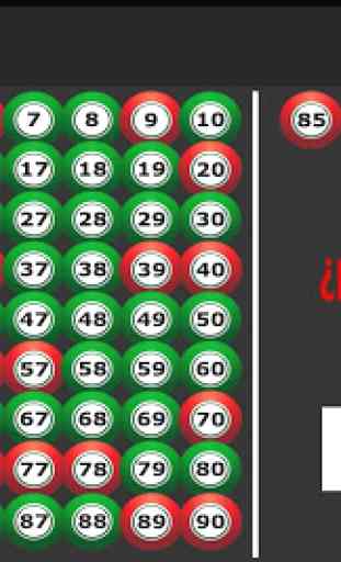 Jugar al BingO - Números del Bingo. 2