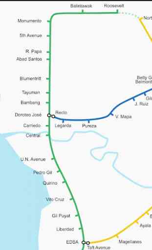 Manila Metro Map 2